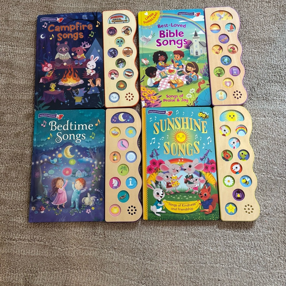 Early Bird Song Books- Preloved